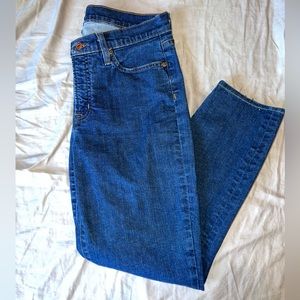 J.CREW 8” toothpick Jean NWOT